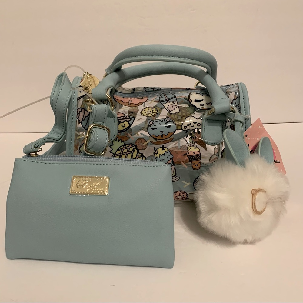Luv Betsey by Betsey Johnson mint satchel Sydney - Picture 2 of 8